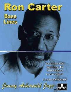 Ron Carter Bass Lines, Vol 12 - Carter, Ron