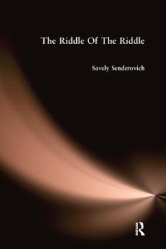 Riddle Of The Riddle - Senderovich