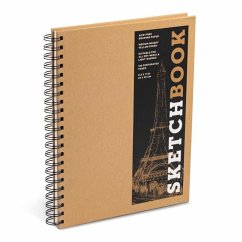 Sketchbook (basic large spiral Kraft) - Union Square & Co.