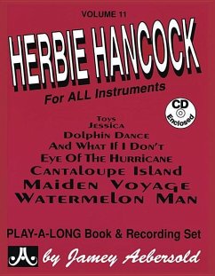 Jamey Aebersold Jazz -- Herbie Hancock, Vol 11: For All Instruments, Book & Online Audio - Hancock, Herbie