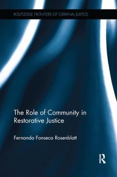 The Role of Community in Restorative Justice - Rosenblatt, Fernanda Fonseca