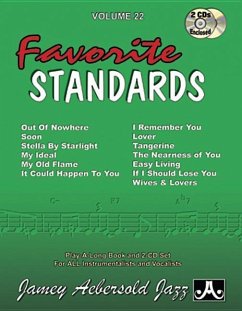 Jamey Aebersold Jazz -- Favorite Standards, Vol 22 - Aebersold, Jamey