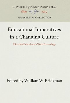 Cover Educational Imperatives in a Changing Culture