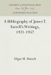 A Bibliography of James T. Farrell's... - Bild 1