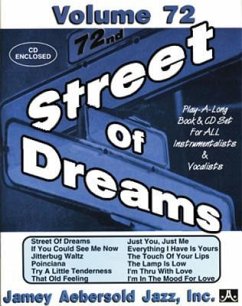 Jamey Aebersold Jazz -- Street of Dreams, Vol 72 - Aebersold, Jamey