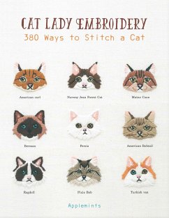 Cat Lady Embroidery - Applemints