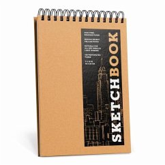 Sketchbook (Basic Medium Spiral FlipTop Landscape Kraft) - Union Square & Co.