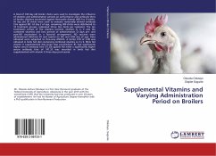 Supplemental Vitamins and Varying Administration Period on Broilers