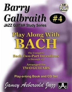 Barry Galbraith Jazz Guitar Study 4 -- Play Along with Bach - Galbraith, Barry