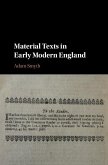 Material Texts in Early Modern England (eBook, ePUB)