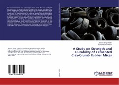 A Study on Strength and Durability of Cemented Clay-Crumb Rubber Mixes