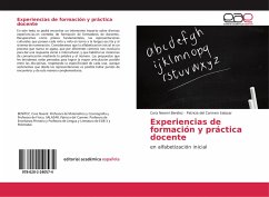 Experiencias de formación y práctica docente - Benítez, Cora Noemí;Salazar, Patricia del Carmen