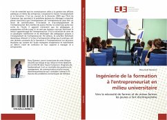 Ingénierie de la formation à l'entrepreneuriat en milieu universitaire - Djomeni, Davy Gael