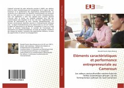 Eléments caractéristiques et performance entrepreneuriale au Cameroun - Akoa Mveng, Ronald Franck