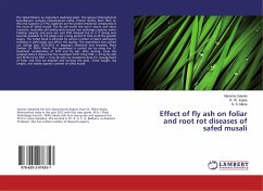 Effect of fly ash on foliar and root rot diseases of safed musali