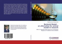 Bacterial Model - an alternative for animal model in research