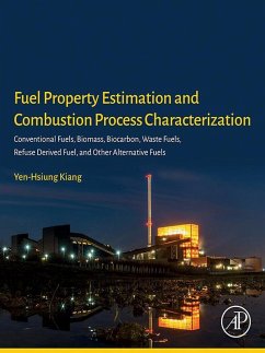 Fuel Property Estimation and Combustion Process Characterization (eBook, ePUB) - Kiang, Yen-Hsiung
