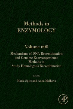 Mechanisms of DNA Recombination and Genome Rearrangements: Methods to Study Homologous Recombination (eBook, ePUB)