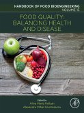 Food Quality: Balancing Health and Disease (eBook, ePUB)