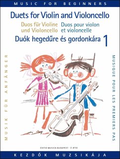 Cover Duos für Anfänger für Violine und Violoncello Spielpartitur