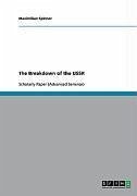The Breakdown of the USSR (eBook, ePUB)