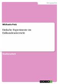 Einfache Experimente im Erdkundeunterricht (eBook, ePUB)