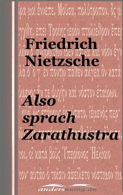 Also sprach Zarathustra (eBook, ePUB) - Nietzsche, Friedrich