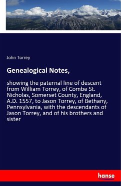 Genealogical Notes, - Torrey, John