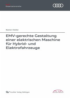 Cover EMV-gerechte Gestaltung einer elektrischen Maschine für Hybrid- und Elektrofahrzeuge