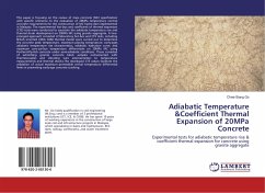 Adiabatic Temperature &Coefficient Thermal Expansion of 20MPa Concrete