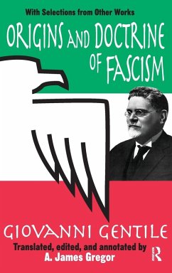 Cover Origins and Doctrine of Fascism