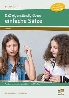 DaZ eigenständig üben: einfache Sätze - SEK - Schulte-Bunert, Ellen;Junga, Michael