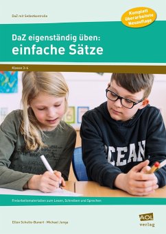 DaZ eigenständig üben: einfache Sätze - GS - Schulte-Bunert, Ellen;Junga, Michael