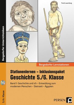 Stationenlernen Geschichte 5/6 Band 1 - inklusiv - Lauenburg, Frank