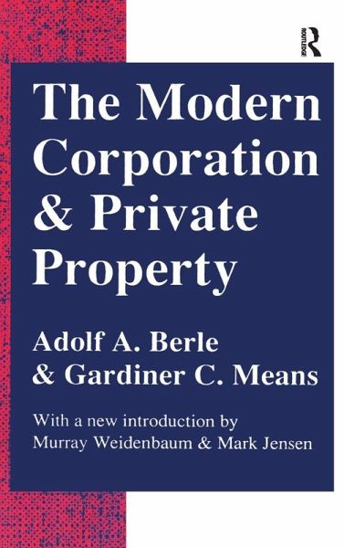 The Modern Corporation and Private Property