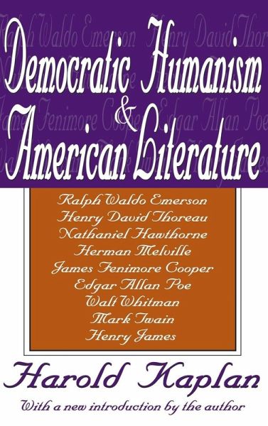 Democratic Humanism and American Literature Democratic Humanism and American Literature
