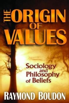 The Origin of Values - Boudon, Raymond
