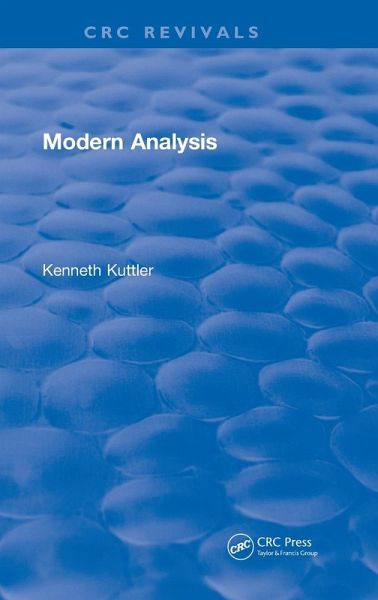 Modern Analysis (1997) Modern Analysis (1997)