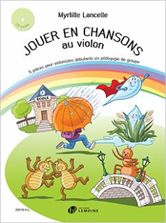 Cover JOUER EN CHANSONS AU VIOLON