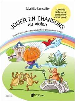 Cover JOUER EN CHANSONS AU VIOLON