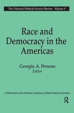 Race and Democracy in the Americas - Persons, Georgia A