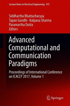 Advanced Computational and Communication Paradigms