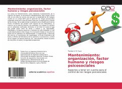 Mantenimiento: organización, factor humano y riesgos psico-sociales - Fucci, Tomás A. R.