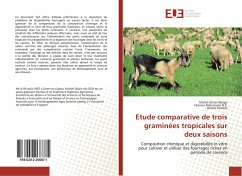 Etude comparative de trois graminées tropicales sur deux saisons - Allogo, Michel Orlain;Matumuini N.E., Férence;Boukila, Benoit