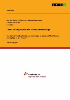 Ticket Pricing within the German Bundesliga