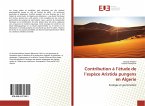 Contribution à l¿étude de l¿espèce Aristida pungens en Algerie