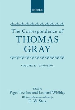 Correspondence of Thomas Gray: Volume II: 1756-1765 - Gray, Thomas; Toynbee, Paget; Whibley, Leonard