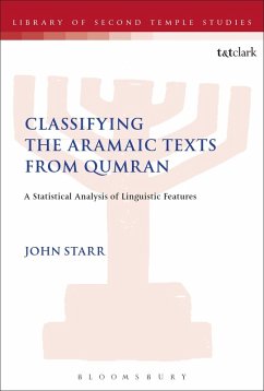 Cover Classifying the Aramaic Texts from Qumran