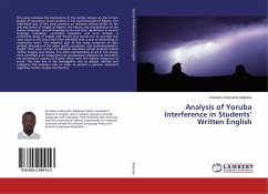 Analysis of Yoruba Interference in Students' Written English - Adebayo, Christian Umenushe