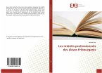 Les intérêts professionnels des élèves Fribourgeois